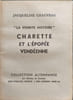 Charette et l'&eacute;pop&eacute;e vend&eacute;enne. Jacqueline Chauveau