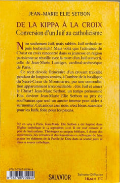 De la kippa à la croix: Conversion d'un Juif au catholicisme. Jean Marie Elie Setbon