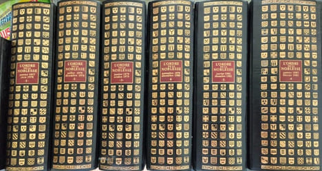 L'Ordre de la Noblesse ( 7 volumes) + armorial des principales maisons du royaume tome 1. Collectif