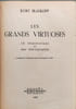 Les Grands Virtuoses. Kurt BlauKopf