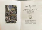 Les Satires de Juv&eacute;nal - num&eacute;rot&eacute; - illustrations de pierre no&euml;l. Juv&eacute;nal