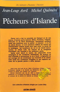 Pêcheurs d'Islande. Jean-Loup Avril Michel Quéméré