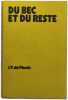 Du Bec et Du Reste. J.V. de Plessis
