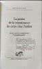 La gen&egrave;se de la connaissance du corps chez l'enfant. Reinhardt Jean-Claude