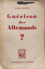 Gu&eacute;rison des Allemands. KARL BARTH