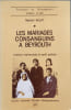 Les mariages consanguins &agrave; Beyrouth. Myriam Khlat