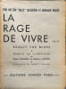 La Rage de Vivre. Milton "Mezz" Mezzrow et Bernard Wolfe