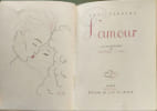 L'amour - Num&eacute;rot&eacute; - illustrations de georges lepape. PAUL G&Eacute;RALDY