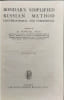 Bondar's Simplified Russian Method: Conversational and Commercial. D. Bondar