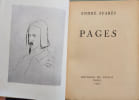 Pages. ANDR&Eacute; SUAR&Egrave;S