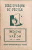 R&eacute;gions et nation. J.-F. Gravier
