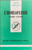 L'hom&eacute;opathie. PIERRE VANNIER