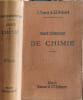 Trait&eacute; &eacute;l&eacute;mentaire de chimie. L. Troost  E. P&eacute;chard