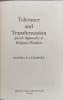 Tolerance and Transformation: Jewish Approaches to Religious Pluralism (JEWISH PERSPECTIVES). Lubarsky Sandra B