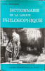 Dictionnaire de la langue philosophique. Paul Foulqui&eacute;