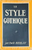 Le Style Gothique. Emile Berlat