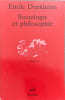 Sociologie et philosophie. Durkheim Emile