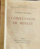 Confession de minuit - num&eacute;rot&eacute; sur v&eacute;lin - lithographie originale de berthold-mann. Georges Duhamel