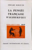 La pens&eacute;e fran&ccedil;aise d'aujourd'hui. &Eacute;douard Morot-Sir