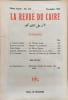 La revue du caire n&deg;243. Collectif
