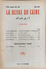 La Revue du Caire N&deg;249. Collectif