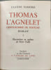 Thomas L'Agnelet gentilhomme de fortune ( 2 tomes) num&eacute;rot&eacute; sur RIVES - illustrations en couleurs de pierre falk&eacute;. Claude Farr&egrave;re