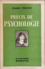 Pr&eacute;cis de psychologie. Albert Burloud