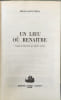 Un lieu o&ugrave; rena&icirc;tre. Bruno Bettelheim
