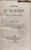 Trente et quarante - sans dot- les parents de bernard. Edmond About