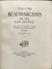 Beaumarchais: Sa vie son œuvre - num&eacute;rot&eacute; sur verg&eacute; ( 4 tomes-complet) - illustrations de VOX. BEAUMARCHAIS