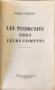 Les &eacute;corch&eacute;s font leurs comptes. JACQUES CORDAY