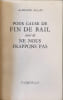 Pour cause de fin de bail suivi de Ne nous frappons pas. Alphonse Allais