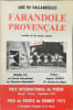 Farandole proven&ccedil;ale( enrichie de dix sonnets in&eacute;dits) - d&eacute;dicac&eacute; par l'auteur. Jos&eacute;-de-Vallabr&egrave;gues (Alias Joseph BOUCHE)