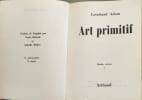 Art primitif ( 51 photographies 75 croquis). Leonhard Adam