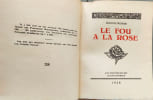 Le fou &agrave; la rose - num&eacute;rot&eacute; sur sur bouffant. Gustave Rouger