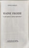 Haine froide: A quoi pense la droite am&eacute;ricaine. Morgan Nicole