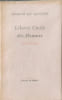 Libert&eacute; Civile des Hommes pages choisies. JOSEPH DE MAISTRE