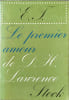 Le premier amour de D. H. Lawrence. E. T