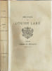 Œuvres de Louise Lab&eacute; - num&eacute;rot&eacute; sur verg&eacute; - cabinet du bibliophile N&deg;XIX. Louise Lab&eacute; Prosper Blanchemain