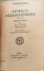 Montaigne - Extraits p&eacute;dagogiques ( num&eacute;rot&eacute; 184 avec hommage de l'&eacute;diteur). Mlle A. Perier