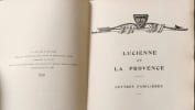 Lucienne et la Provence illustr&eacute; par M. Pras-Bellaclas. Jean-Louis Vaudoyer