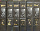Dictionnaire de la langue fran&ccedil;aise - 6 tomes. &Eacute;mile Littr&eacute;