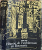 Histoire de l'architecture en Roumanie. Grigore Ionesco