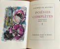 Collection des Œuvres compl&egrave;tes d'Alfred de Musset (12 tomes) - num&eacute;rot&eacute; sur velin - illustrations lepape fontanarosa grau sala lepeltier. Alfred de ...
