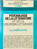 Psychologie de la litt&eacute;rature et de la cr&eacute;ation litt&eacute;raire. DEBRAY RITZEN PIERRE