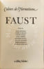 Faust d&eacute;dicac&eacute; par Yvette Centeno. Collectif