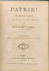 Patrie ! Drame historique en cinq actes / Permettez Madame!... / Monsieur tranquille. Victorien Sardou Eug&egrave;ne Labiche Alfred Delacour Adrien V&eacute;ly L&eacute;on ...
