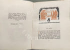 Sylvie souvenirs du Valois - num&eacute;rot&eacute; sur v&eacute;lin illustrations de Derambure. G&eacute;rard de Nerval