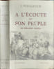 &Agrave; l'&eacute;coute de son peuple. L. Pougatach