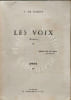 Les Voix (Rimes). V. de Tor&ccedil;ay